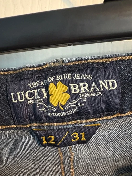 Lucky Brand Indigo Blue Denim Bermuda Shorts - Picture 2 of 2